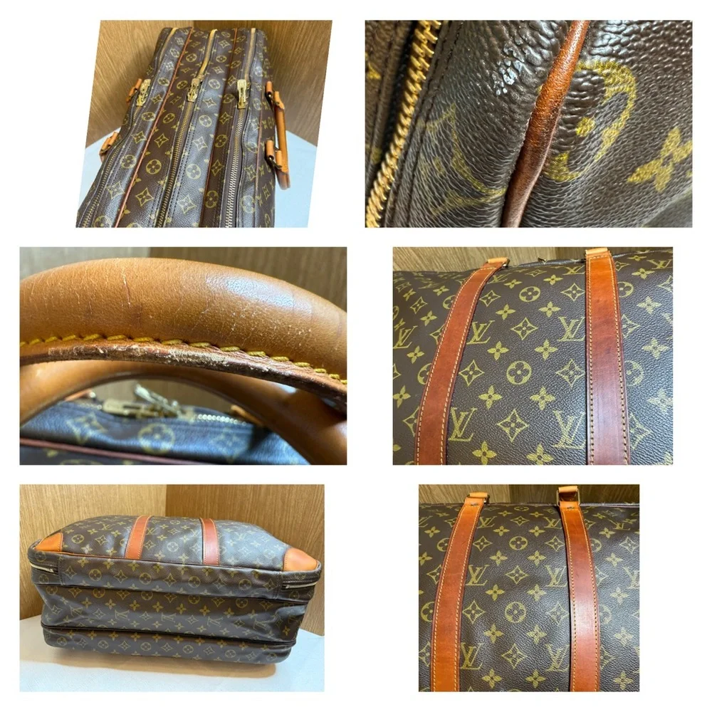 Louis Vuitton Sac Trois Pouches Brown Monogram travel Bag